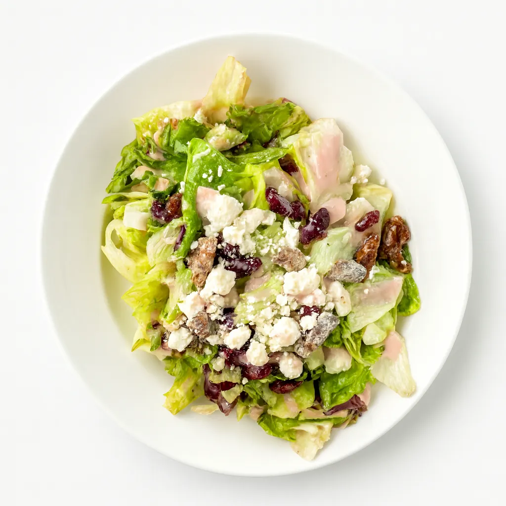 Coral House salad with feta and beets